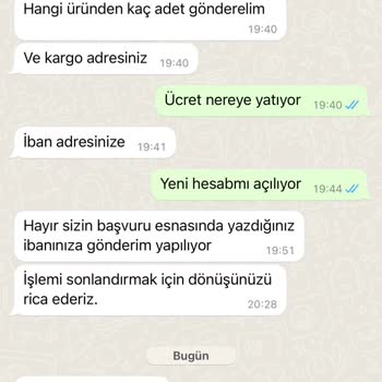 Evde Paketleme İşi Başvurusuyla İlgili Sorun
