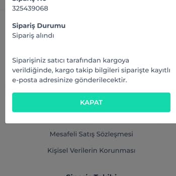 Eflatun Kılıf (eflatunkiliff) Gönderilmeyen Siparişim 2 Haftadır Gönderilmiyor