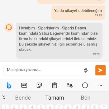 Halil İbrahim Sofrası Trendyol GO Para İadesi Yapmıyor
