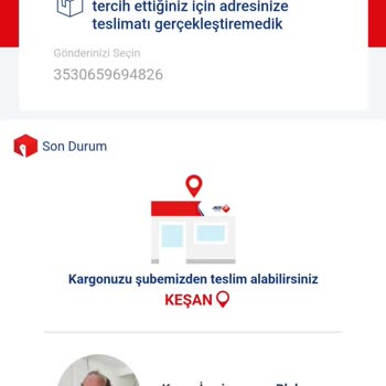 Aras Kargo Adresime Getirmeden Gitti