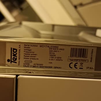 Teka Marka Bulaşık Makinesi Sepetlerinde Korozyon (paslanma)