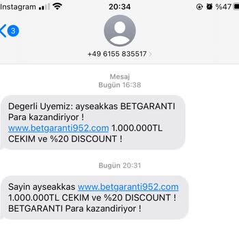 Betgaranti Nefret Geldi Mesajlarınızdan