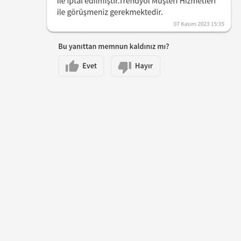 Trendyol Sipariş İptal Edilmiş!