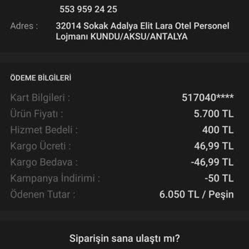 Sürat Kargo Teslim Edilmeyen Kargo