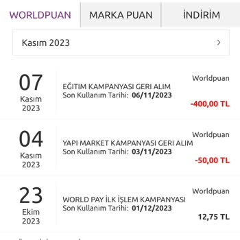 Yapı Kredi Bankası Word Puanlarımın Haksız Yere İptal Edilmesi Ve Tekrar Tanımlanması Talebi