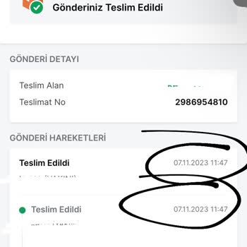 Aras Kargo Ürünümü Teslim Etmedi