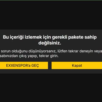 Exxen Spor Üyelik Geçiş Yapılmıyor