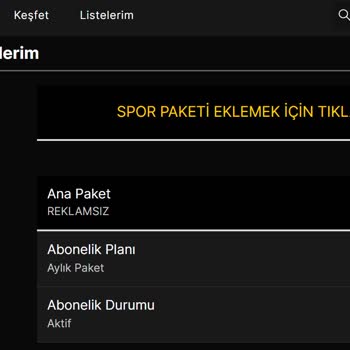 Exxen Spor Üyelik Geçiş Yapılmıyor