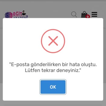 Eğit Akademi Şifre Değişikliği Yapılamamış Olması