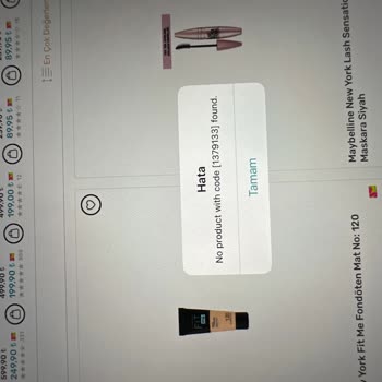 Watsons Ürün Satın Alamamak
