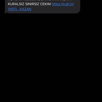 cutt.ly Cutt. Ly Bilinmeyen Numaraların Attığı İstenmeyen Bahis Mesajları