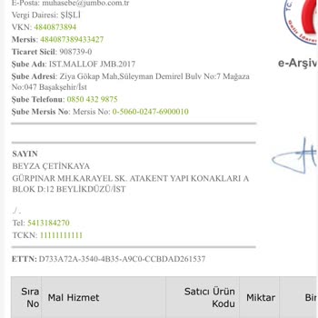 Jumbo Para İadesi Yapılmadı