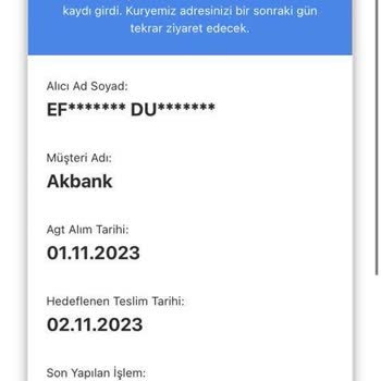 AGT Kargo Teslimat Yapılmıyor