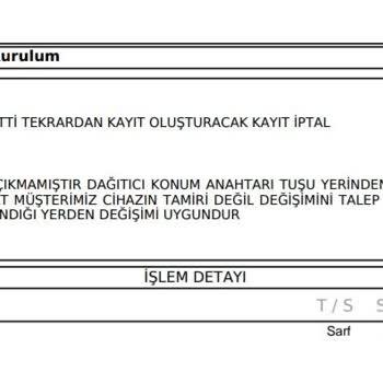 Kumtel Ayıplı Ürün Gönderimi