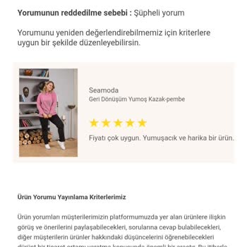 Trendyol Yorumlarımı Direkt Reddediyor!