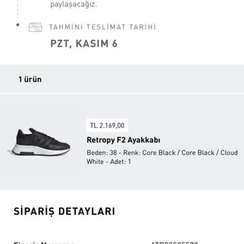 Adidas Online Alışveriş Tam Bir Hayal Kırıklığı