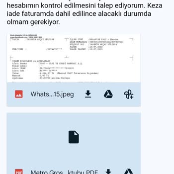 Metro Market Bozuk Ürün, İade Problemi Ve İlgisizlik