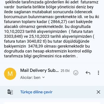 Metro Market Bozuk Ürün, İade Problemi Ve İlgisizlik