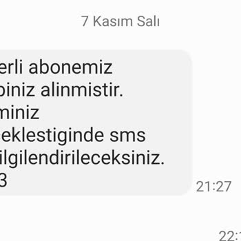 Vodafone Ek Paket Hatası
