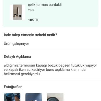 Dolap Siparişte Sorun Yaşanması!
