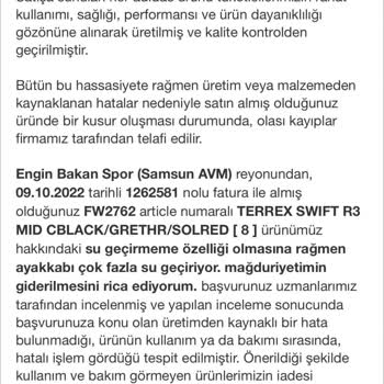 Adidas GORA-TEX Ayakkabı 1 Yılda Şu Geçirdi