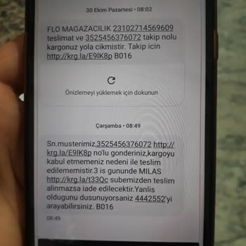 Aras Kargo'nun Kargoyu Kabul Etmiyorsun Yalanı