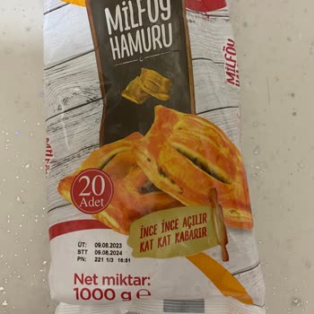 BİM Milföy Hamuru Kararmış