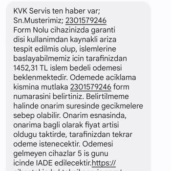 Huawei Garanti Hizmeti Kusurlu