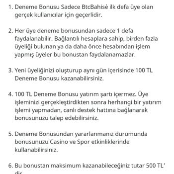Btcbahis Deneme Bonusu Yanıltması