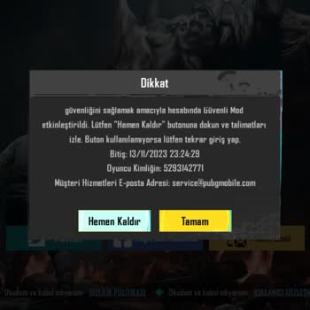 PUBG (Pubgmobile.com) Aşırı Gereksiz Yere Ban Yedim