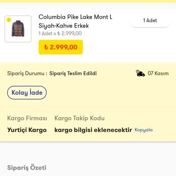 Şok Marketler Kargo İade Talebi