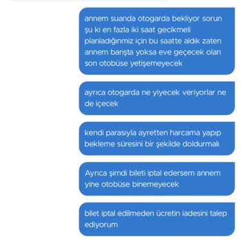 Obilet Yardım Etmiyor Sorumlu Yok
