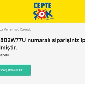 Şok Marketler İptal Edilen Siparişimin Ücret İadesi Yatmaması