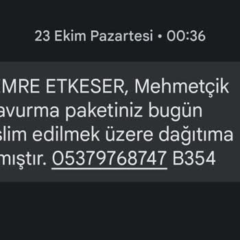 Maya Dağıtım Kargo Elime Ulaşmadı