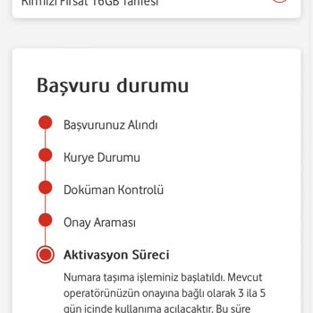 Vodafone Numara Taşıma Başvurusu Yaptım, Hat 16-17 Gündür Açılmıyor!