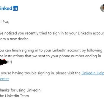 Linkedin Hesap Blokesi Ve Kimlik Doğrulaması