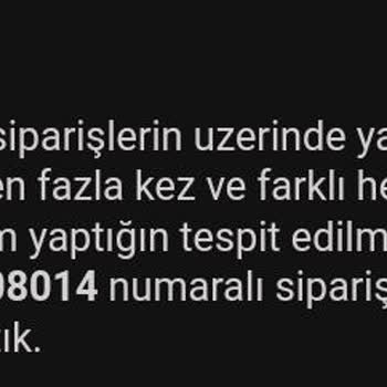 Trendyol Habersiz Sipariş İptali