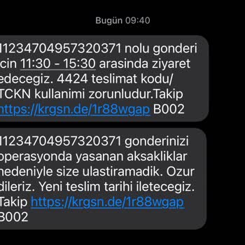 Kargomsende Kargo Firmasının Gönderileri 10 Gün Sonraya Getirmesi