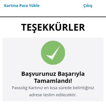 Passolig Kartım Ulaşmadı Elime