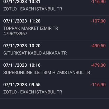 Exxen Üyeliğim Olmamasına Rağmen Çekilen Para
