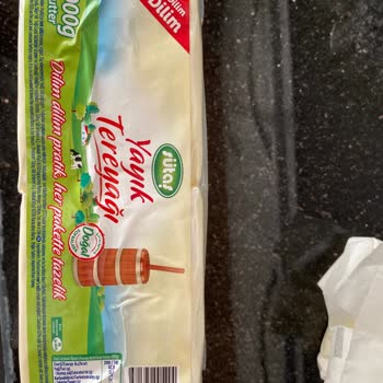 Sütaş Yayık Tereyağı Margarin Kokusu Ve Tadında