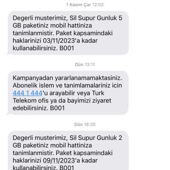 Türk Telekom Prime Ayrıcalığı Aldatması (Biletix)