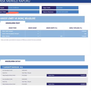 Findeks Yasal Takip Borç Görünmesi