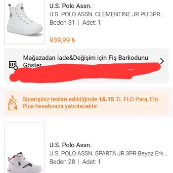 FLO Ayakkabı Satın Aldığım Ürünler Bekletiliyor, Kargo Yapılmıyor.