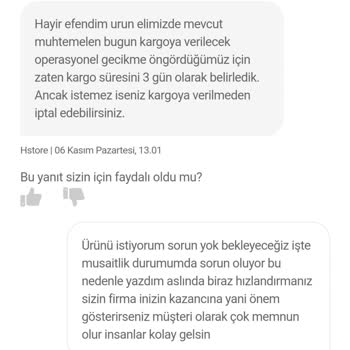 Hepsiburada H Store Mağdur Ediyor.