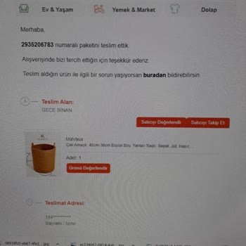 Trendyol-Aras Kargo Ürünü Kaybetti