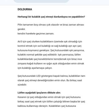 Hepsiburada Üzerinden Mozambee Mağazasından Alınan Soundpeats Air 3