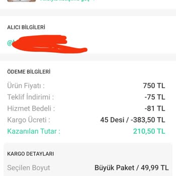 Dolap Kargo Ücreti