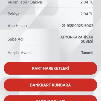 Ziraat Bankası Ziraat Harçlık Avans