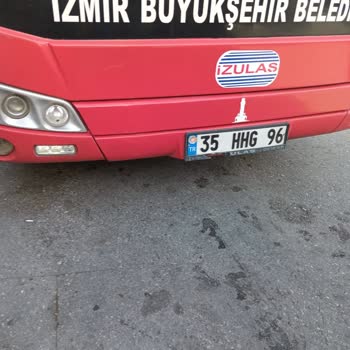 İzmir Büyükşehir Belediyesi Şoför Üslubu Şikayet